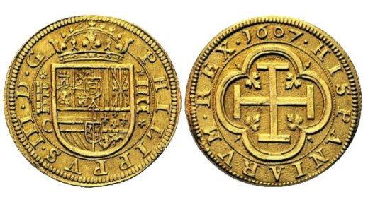 Viena iš žinomiausių istorinių aukso monetų
