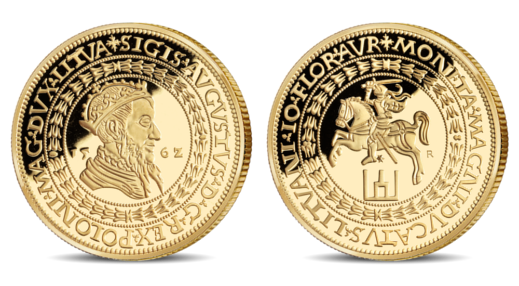 Išleista brangiausios Žygimanto Augusto laikų lietuviškos monetos replika
