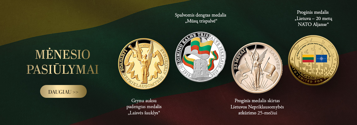 Mėnesio pasiūlymai