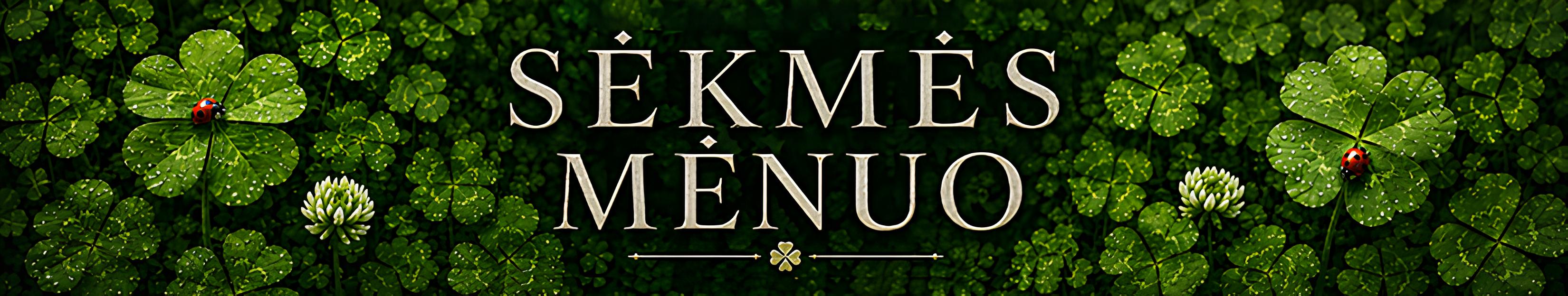 Mėnesio pasiūlymai
