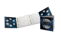 12 monetų rinkinys „Zodiako ženklai“ dėklas