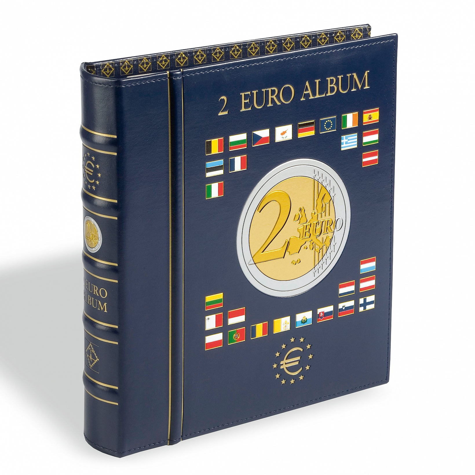 vista-coin-album-for-2-euro-coins-4-neutral-sheets-incl-slipcase-blue-1
