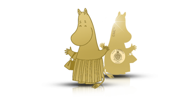 Auksinė moneta „Muminuko mama“
