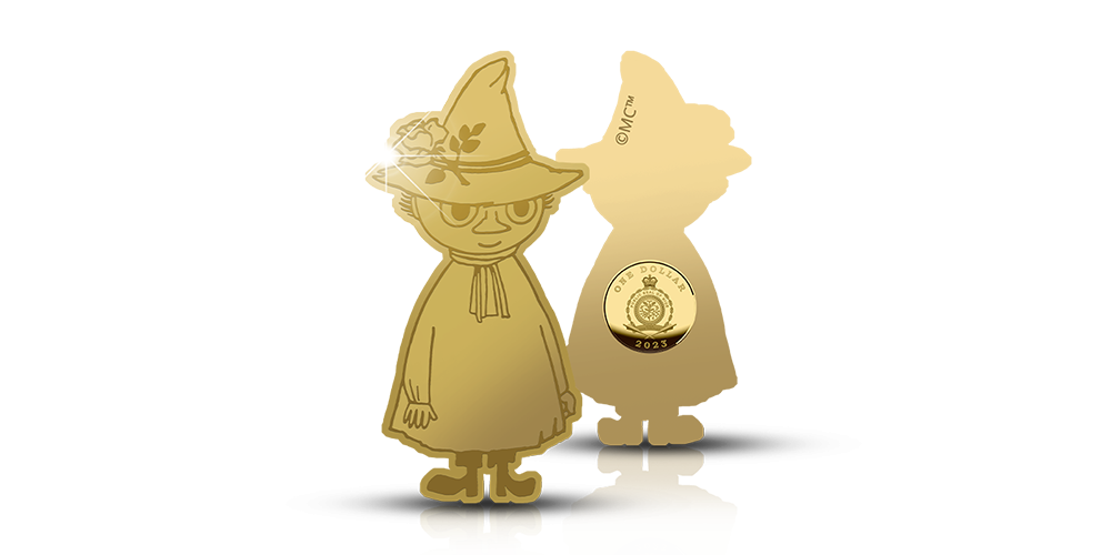 Auksinė moneta „Snusmumrikas“