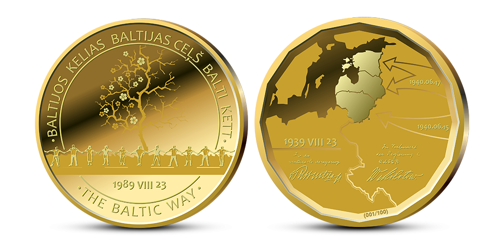 Auksinis medalis „Baltijos kelias“
