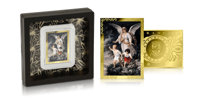 Gryno aukso moneta „Angelas sargas – dangiškasis globėjas“