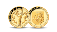 Paauksuotas medalis „Laisvės šauklys“