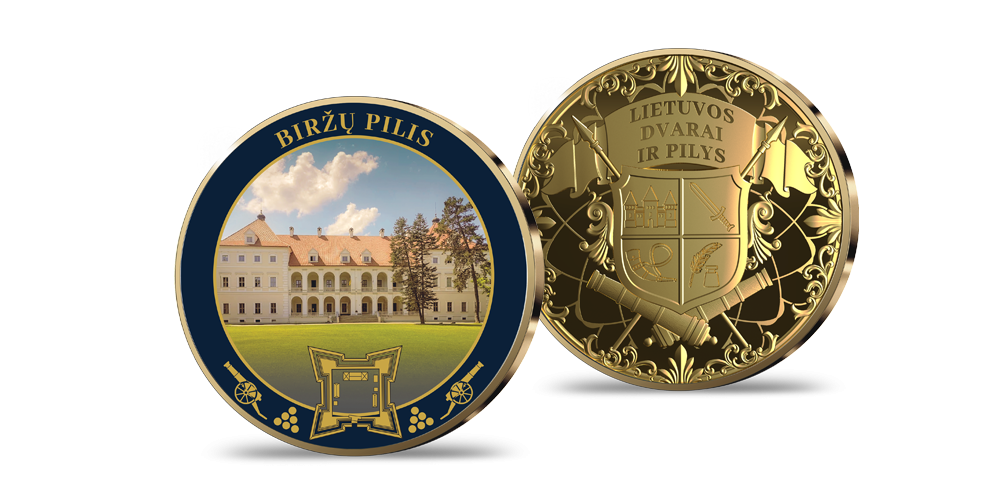 Kolekcija „Lietuvos dvarai ir pilys“, medalis „Biržų pilis“