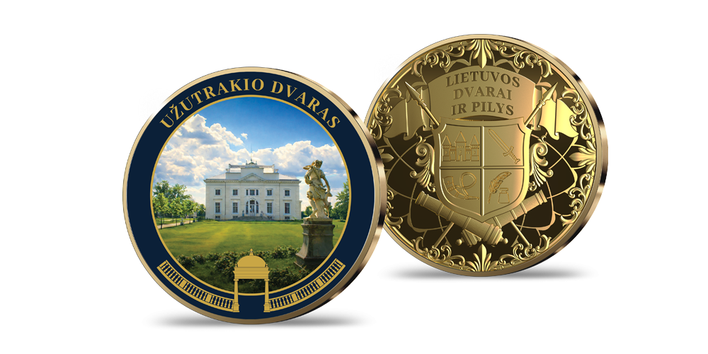 Kolekcija „Lietuvos dvarai ir pilys“, medalis „Užutrakio dvaras“