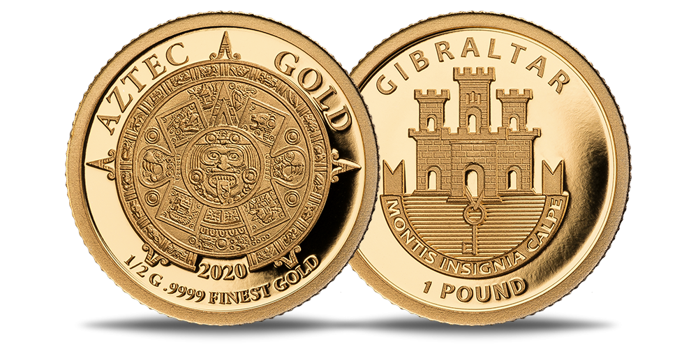 Gryno aukso moneta „Actekų auksas“