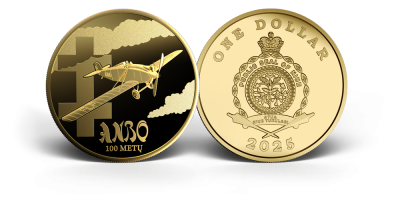 Gryno aukso moneta „ANBO I – 100 metų“