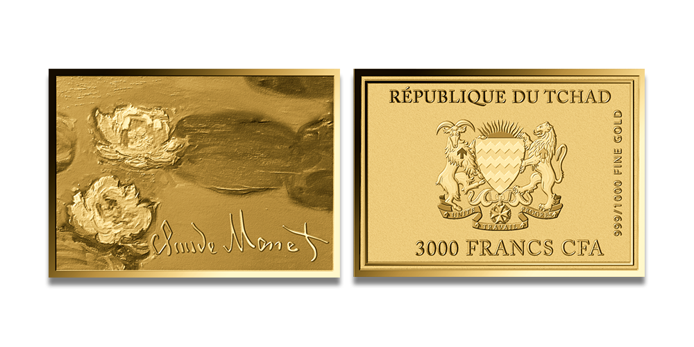 Gryno aukso moneta „Vandens lelijos“