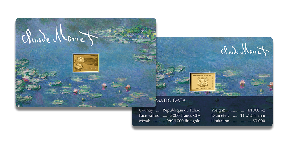 Gryno aukso moneta „Vandens lelijos“1