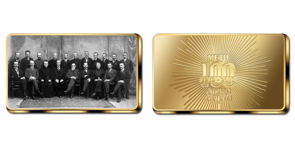 Kolekcija „100 metų atkurtai Lietuvai“ Kolekcija „100 metų atkurtai Lietuvai“