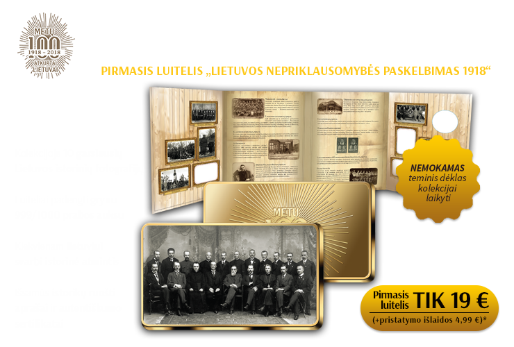 Unikali istorinių fotografijų kolekcija „100 metų atkurtai Lietuvai“
