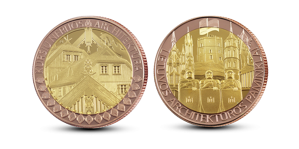 Kolekcija „Lietuvos architektūros paminklai“, medalis 