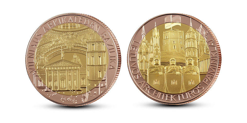 Kolekcija „Lietuvos architektūros paminklai“, medalis 