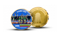 Kolekcija „Lietuvos krepšinio pergalės“, medalis 2000 m. Sidnėjus