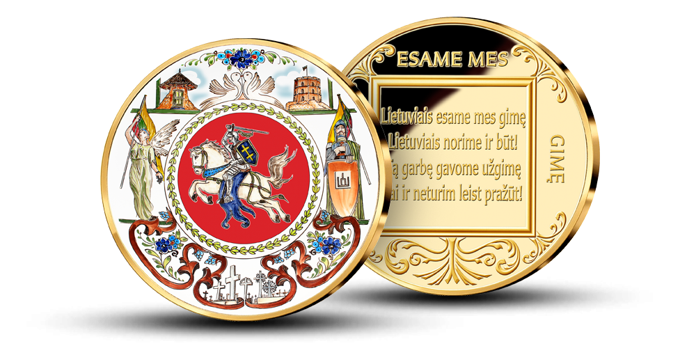 Kolekcija Lietuviais esame mes gimę, pirmasis medalis Vytis Kolekcija Lietuviais esame mes gimę, pirmasis medalis Vytis