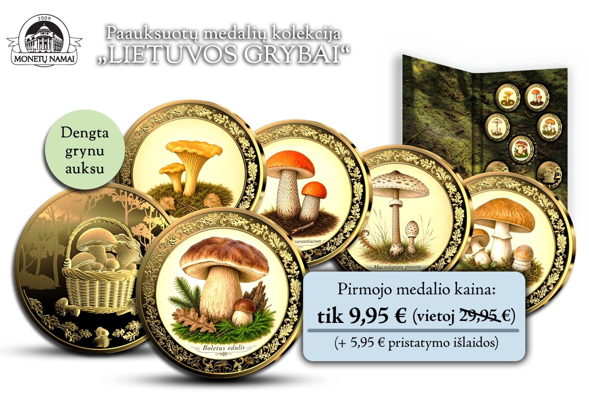 Kolekcija &bdquo;Lietuvos grybai&ldquo;