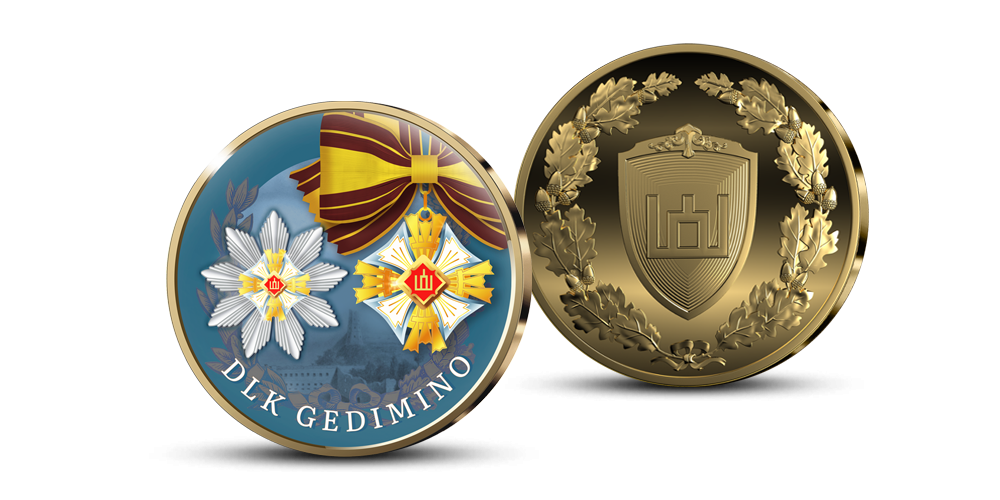 Kolekcija „Lietuvos apdovanojimai 1918–1940“, medalis – „DLK Gedimino ordinas“