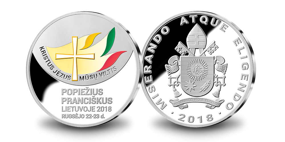 Medalis „Popiežius Pranciškus Lietuvoje“