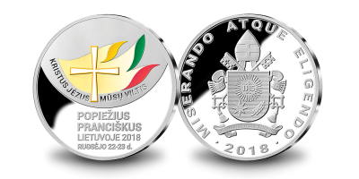 Medalis „Popiežius Pranciškus Lietuvoje“