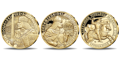 Medalių rinkinys „Lietuvos valdovai“