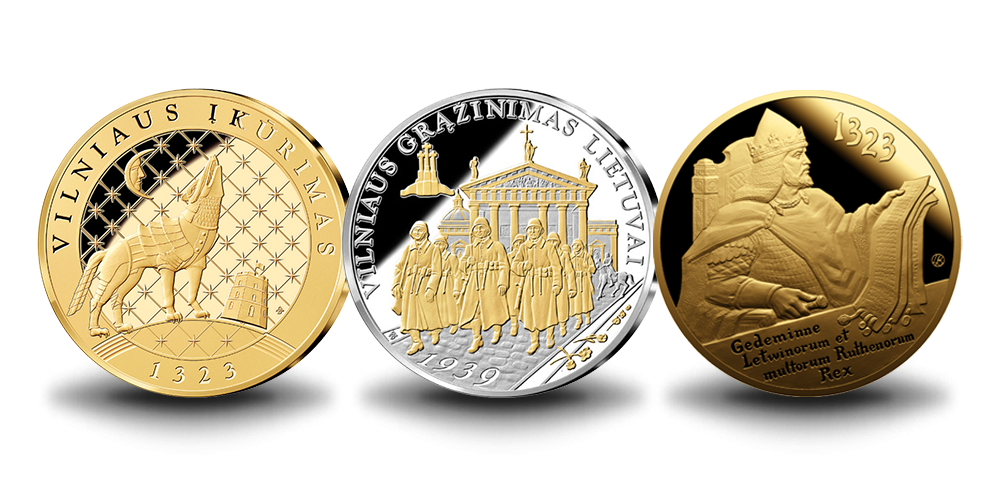 Medalių rinkinys „Vilniaus istorija“
