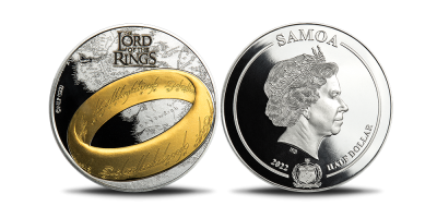 Moneta „Žiedų valdovas“