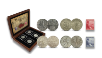 Autentiškos monetos ir pašto ženklai