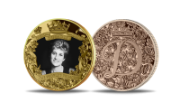 Humanium metalo monetų rinkinys „Žmonių princesė Diana“
