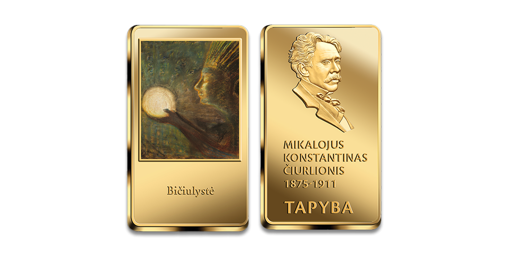Paauksuotas luitelis „Bičiulystė“