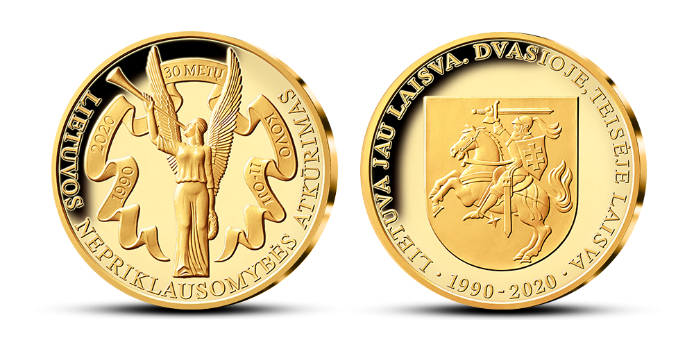 Paauksuotas medalis „Laisvės šauklys“