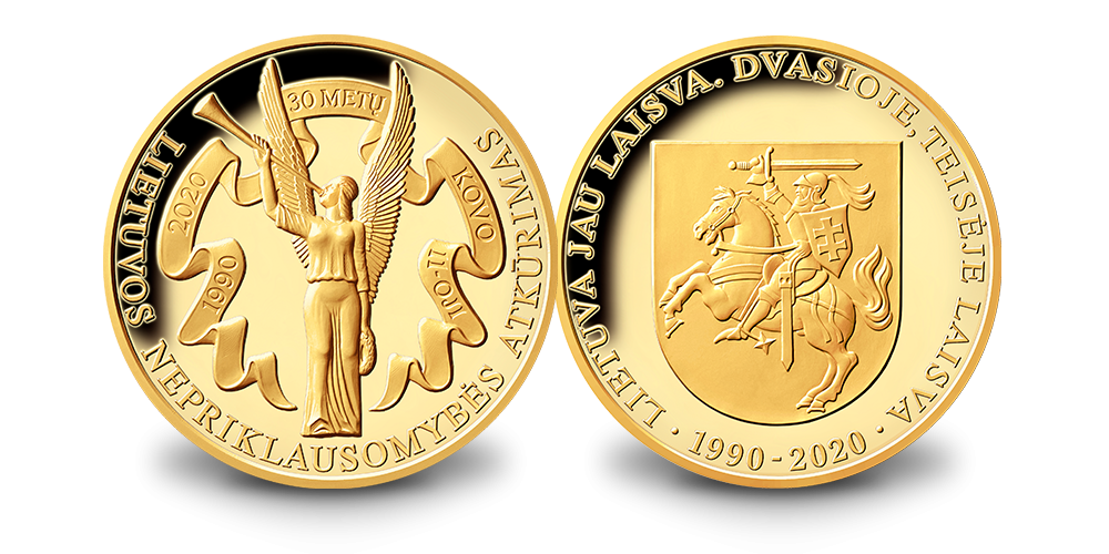 Paauksuotas medalis „Laisvės šauklys“