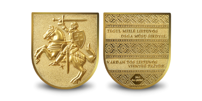 Paauksuotas medalis „Vytis“
