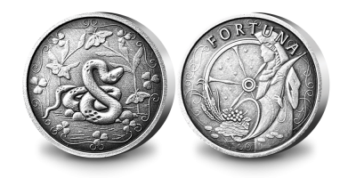 Pasidabruotas medalis „Žaltys“