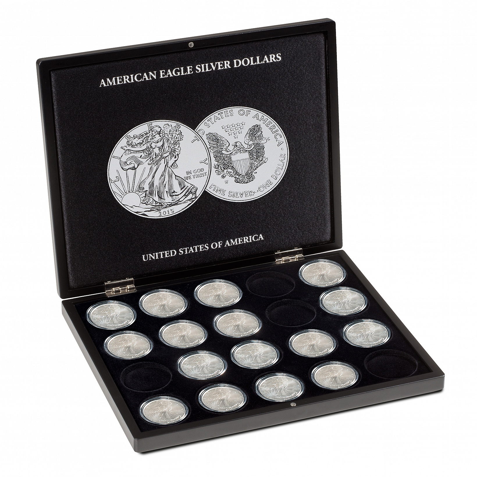 presentation-case-for-20-silver-american-eagle-coins-1-oz-in-capsules-black