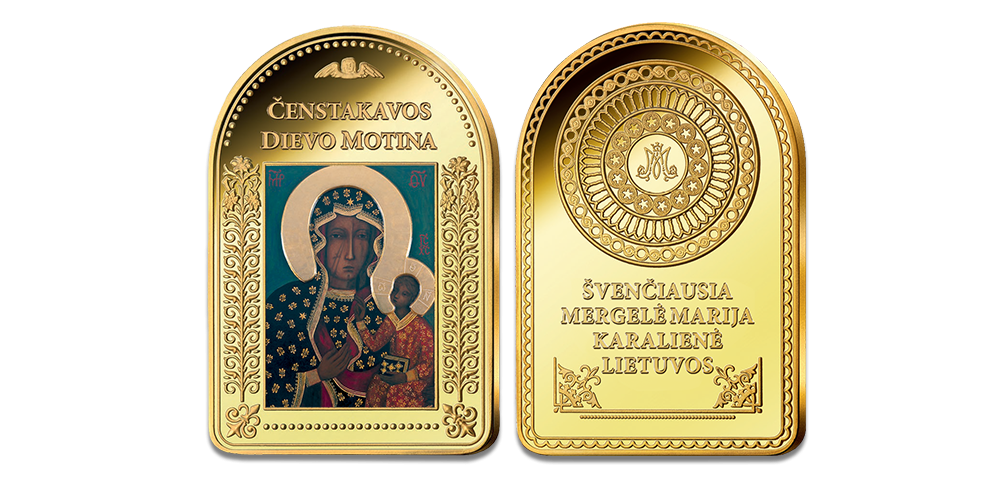 Paauksuotų luitelių rinkinys „Stebuklingi Dievo Motinos paveikslai“12