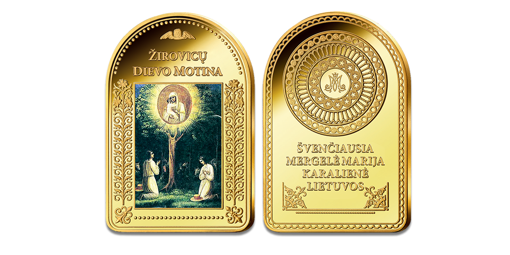 Paauksuotų luitelių rinkinys „Stebuklingi Dievo Motinos paveikslai“8