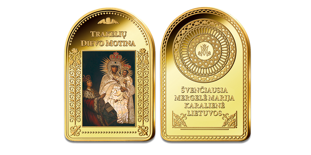 Paauksuotų luitelių rinkinys „Stebuklingi Dievo Motinos paveikslai“9