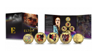 Monetų rinkinys, skirtas popmuzikos legendai – serui Eltonui Džonui