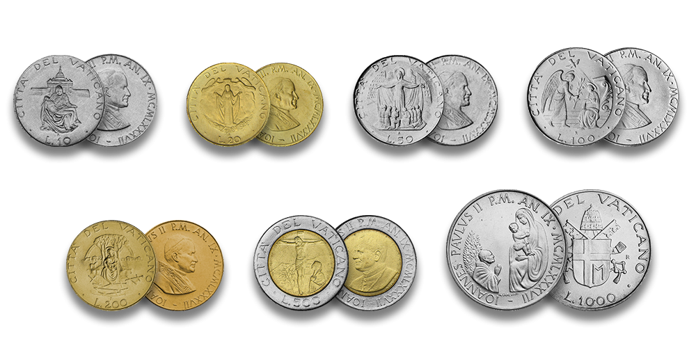 Monetų rinkinys Jėzaus Kristaus motinai atminti