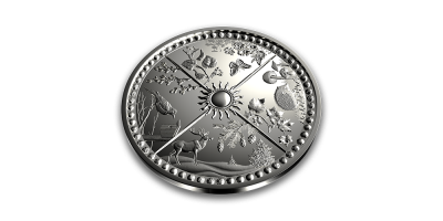 Sidabro moneta „Metų laikai“