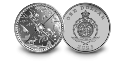 Sidabro moneta „Metų laikai“