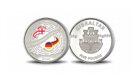 Sidabro moneta, skirta UEFA Europos futbolo čempionatui 2024