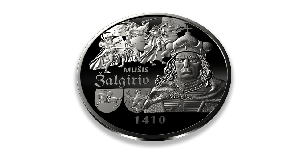 Sidabro moneta „Žalgirio mūšiui – 615 metų“1