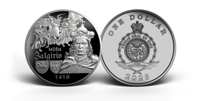Sidabro moneta „Žalgirio mūšiui – 615 metų“