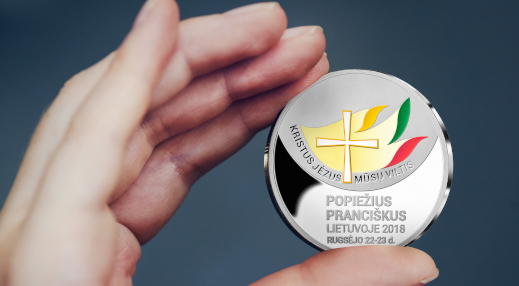 Proginis medalis „Popiežius Pranciškus Lietuvoje“