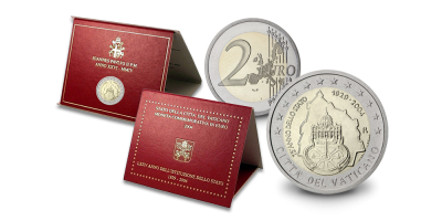 Vatikano 75-mečio proginė 2 eurų moneta
